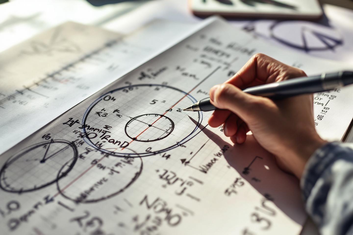 Équation de la tangente à un cercle : exercices corrigés