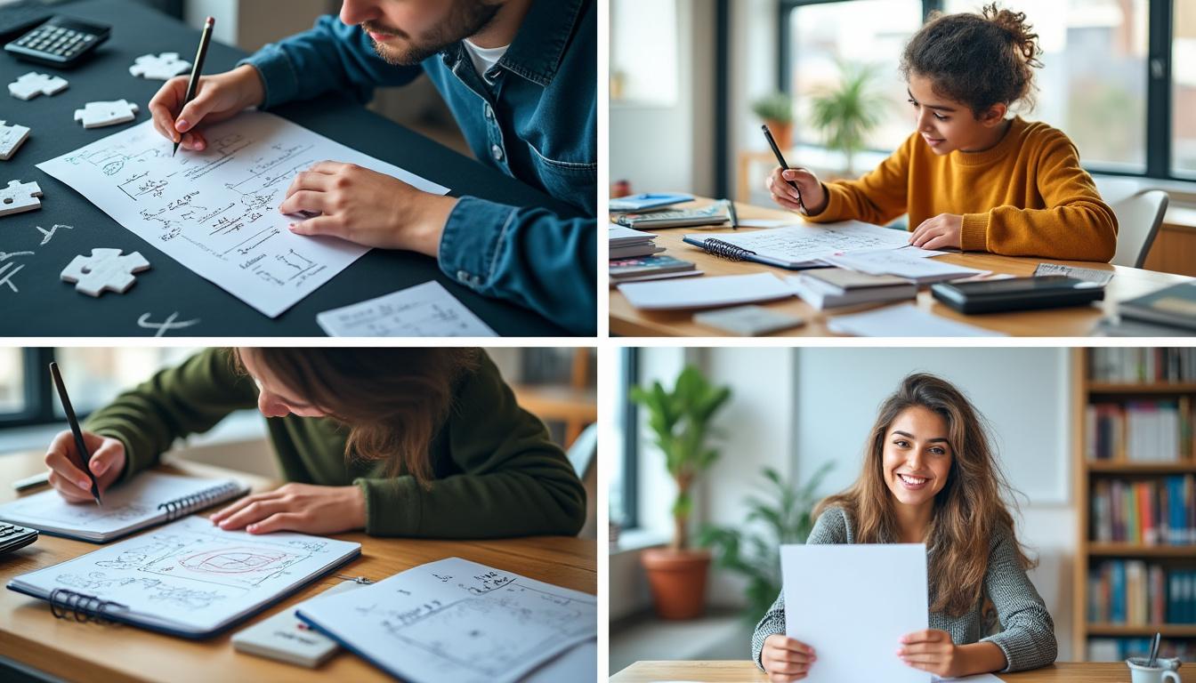 4 étapes clés pour maîtriser la résolution de problèmes mathématiques — free download