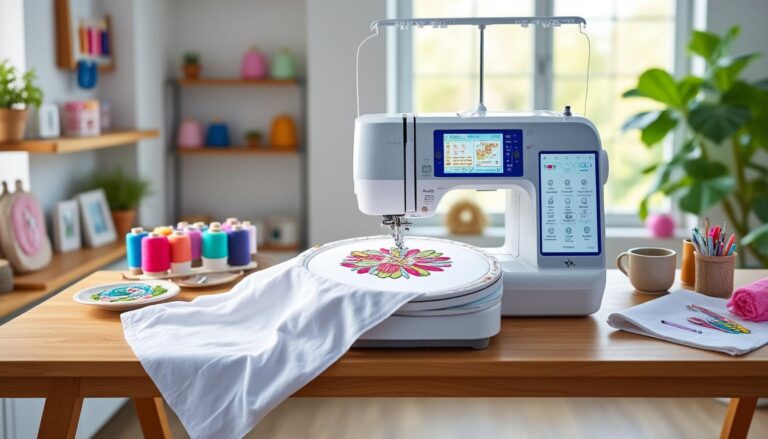 découvrez la brother pr1055x, la machine à broder multifonction idéale pour réaliser des créations exceptionnelles avec précision et facilité. parfaite pour tous vos projets de broderie.