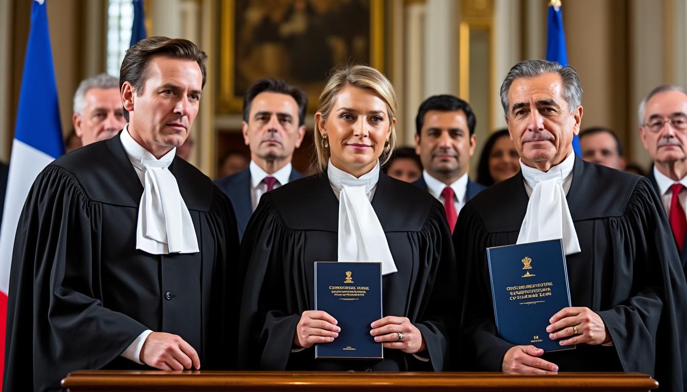 le conseil constitutionnel intègre trois nouveaux membres, renforçant ainsi la diversité et l'expertise de ses délibérations.