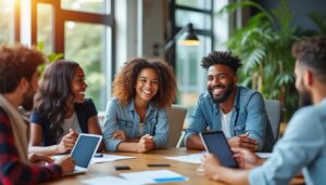 découvrez comment les dynamiques inspirantes au sein des groupes de pairs favorisent l'échange, la motivation et le développement personnel.