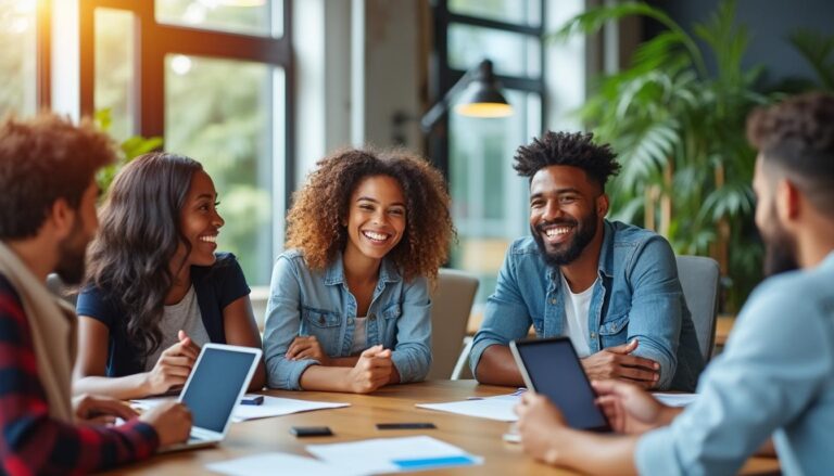 découvrez comment les dynamiques inspirantes au sein des groupes de pairs favorisent l'échange, la motivation et le développement personnel.