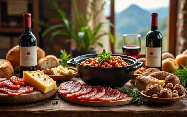 découvrez les saveurs uniques et traditionnelles des pyrénées avec les délices authentiques de la gastronomie pyrénéenne, une invitation à savourer des recettes authentiques et gourmandes.