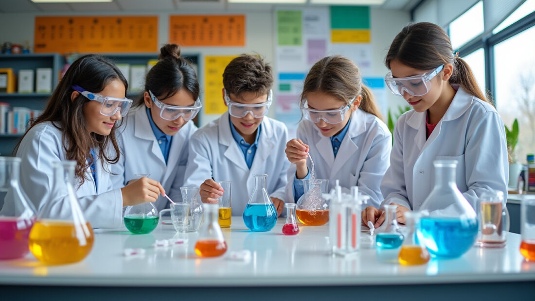 découvrez le programme de physique-chimie en 3e au collège pour comprendre l'organisation et la transformation de la matière à travers des expériences et des concepts clés.