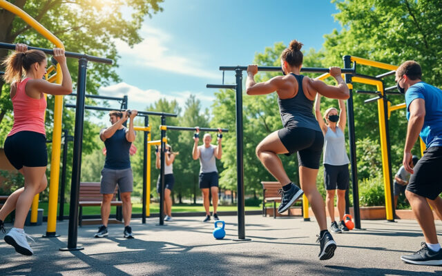 découvrez nos astuces incontournables pour maximiser l'efficacité de vos séances sur un terrain de fitness en plein air et améliorer votre forme physique.