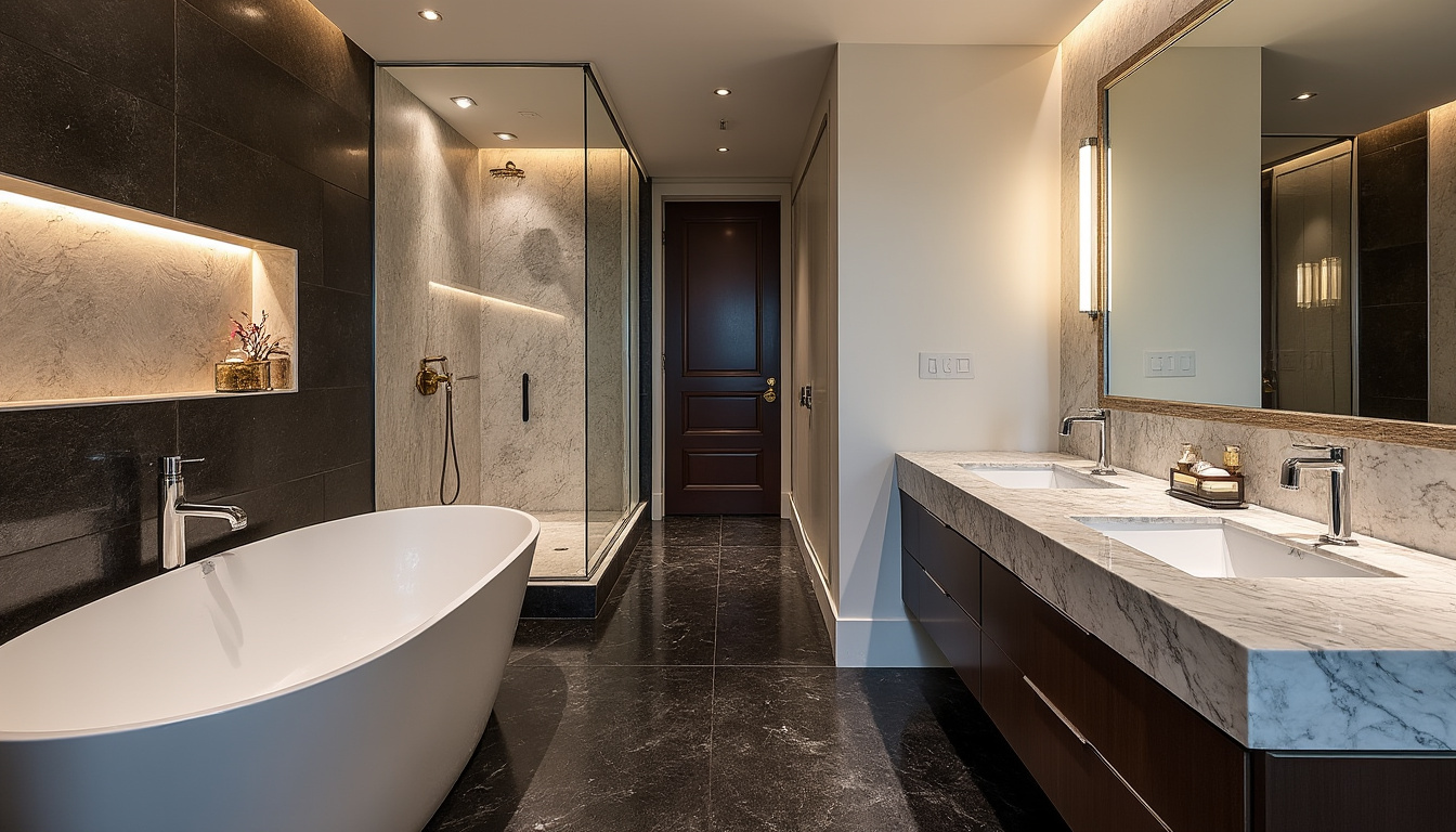découvrez les 5 pierres naturelles incontournables pour sublimer votre salle de bain de luxe avec élégance et qualité.