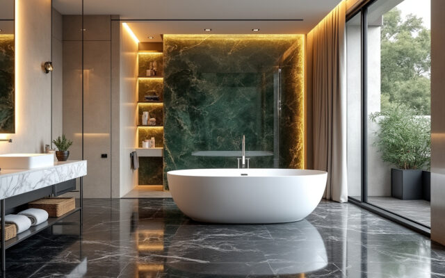 découvrez les 5 pierres naturelles incontournables pour apporter élégance et raffinement à votre salle de bain de luxe. transformez votre espace avec des matériaux authentiques et sophistiqués.