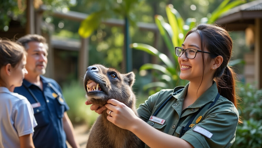 découvrez notre formation complète pour devenir soigneur animalier et animateur en parc zoologique. acquérez les compétences essentielles pour une carrière passionnante au contact des animaux et du public.
