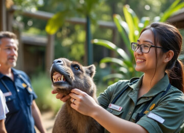 découvrez notre formation complète pour devenir soigneur animalier et animateur en parc zoologique. acquérez les compétences essentielles pour une carrière passionnante au contact des animaux et du public.